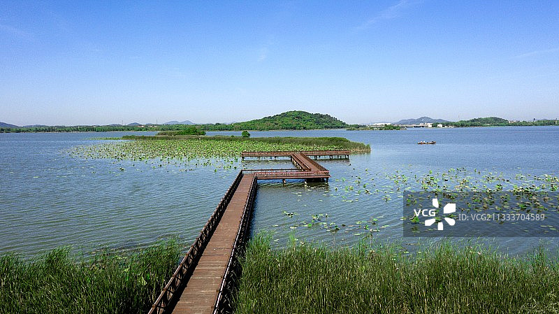 后官湖湿地公园 武汉图片素材