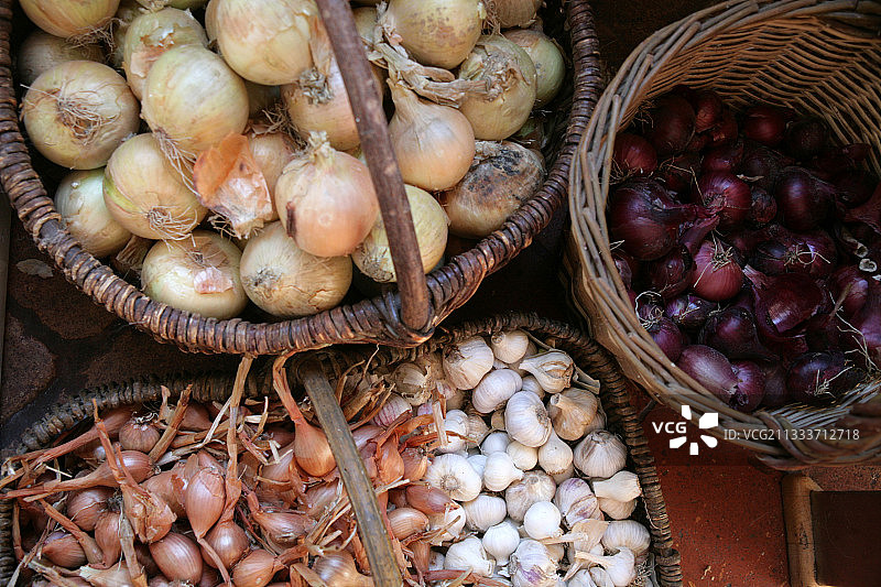 篮子里的蔬菜丰收图片素材