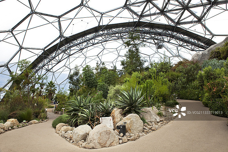 英国康沃尔伊甸园项目温室图片素材