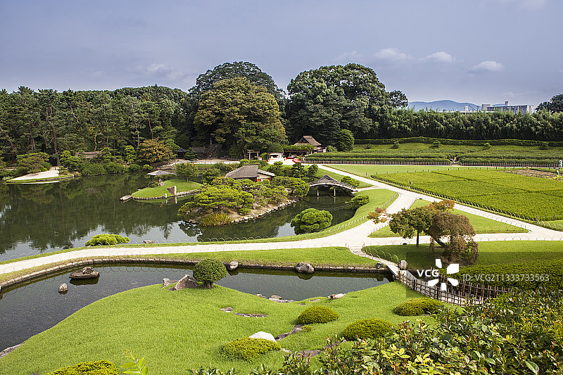 有珠山人工山图片素材