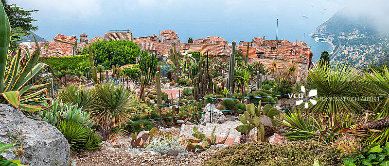 埃兹异国花园图片素材