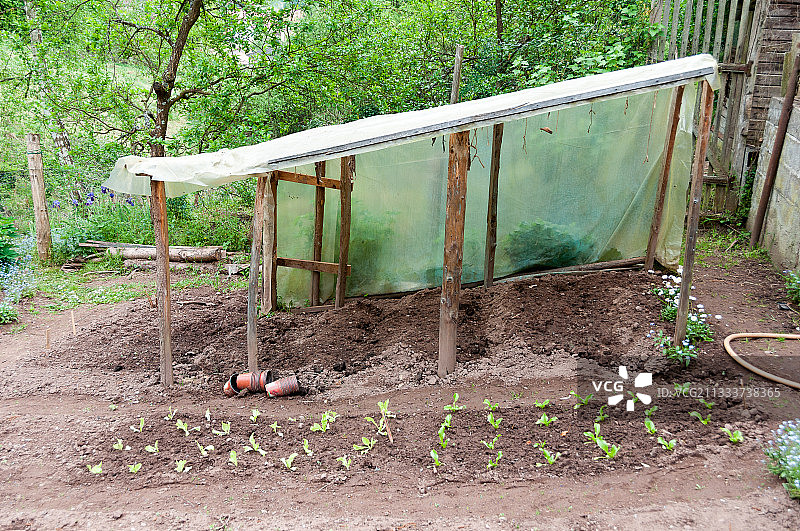 自制花园温室图片素材