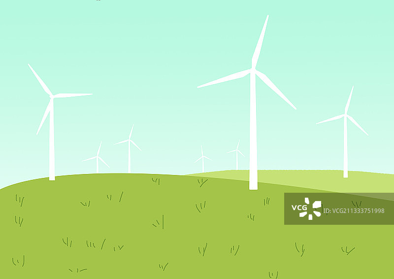 风力发电图片素材