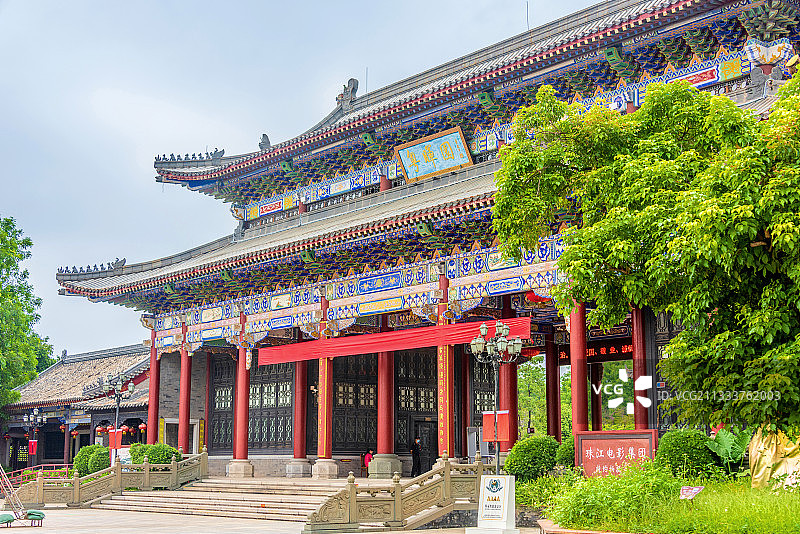 中国广东东莞粤晖园图片素材