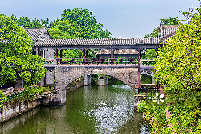 中国广东东莞粤晖园图片素材