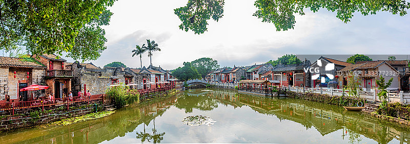 中国广东东莞南社村古建筑群图片素材