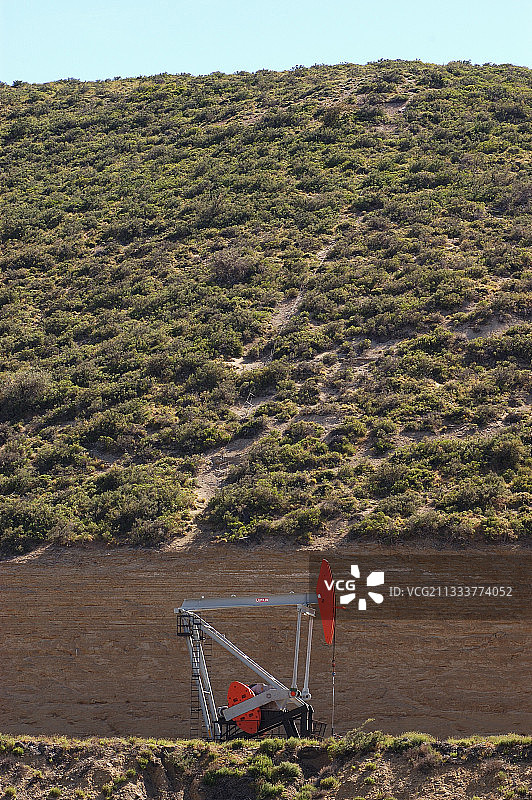 里瓦达维亚海军准将城德里克，阿根廷巴塔哥尼亚图片素材