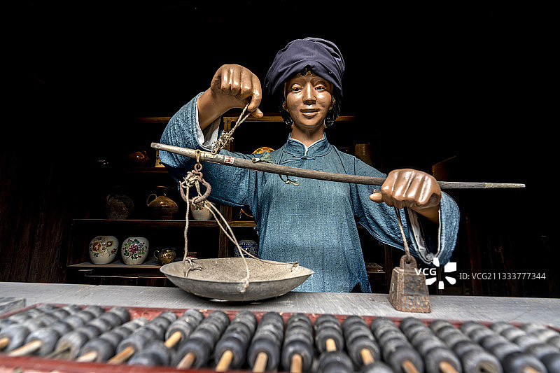 湖北：鹤峰五里坪革命旧址红军街图片素材