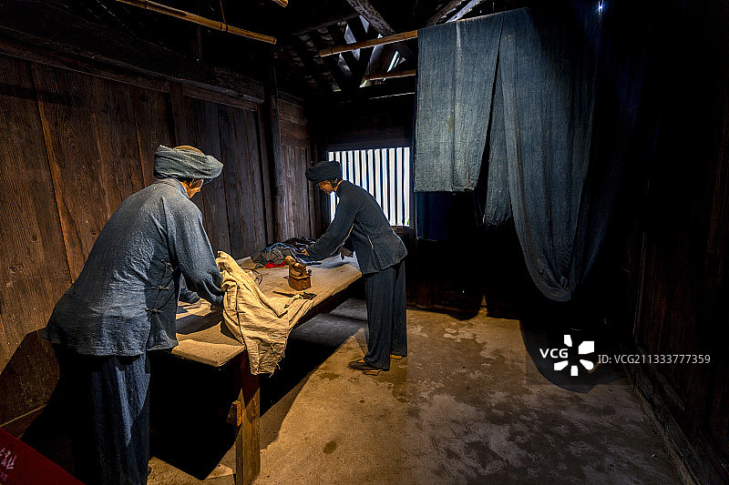 湖北：鹤峰五里坪革命旧址红军街图片素材