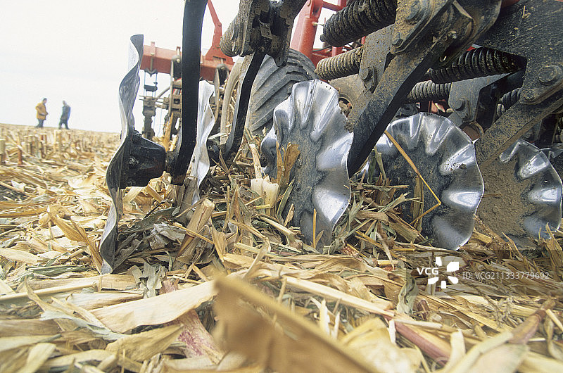 简化耕作技术图片素材