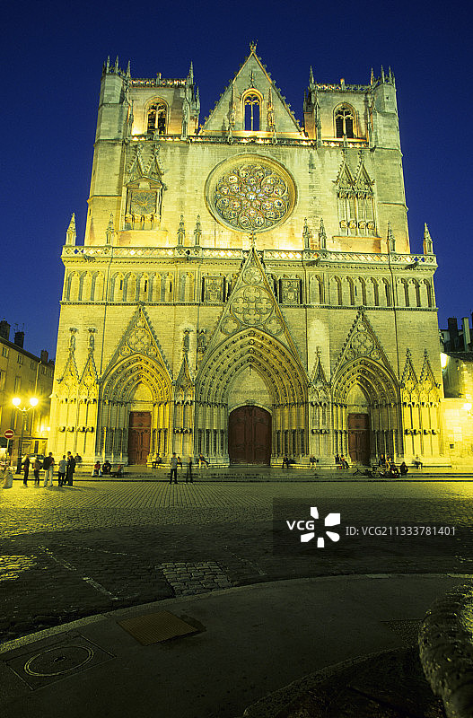 里昂圣让大教堂图片素材