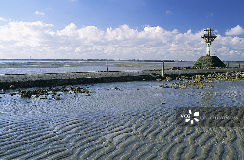 法国旺代省努瓦尔穆捷戈伊斯通道图片素材