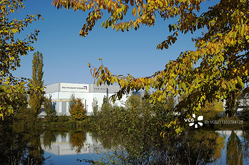 杜省蒙贝利亚尔的艾伦边缘的机器图片素材