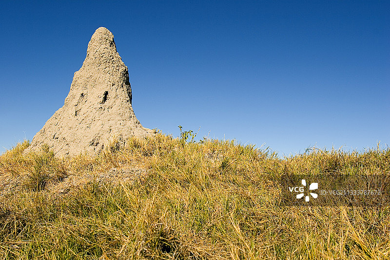 莫雷米国家公园的白蚁丘，博茨瓦纳图片素材