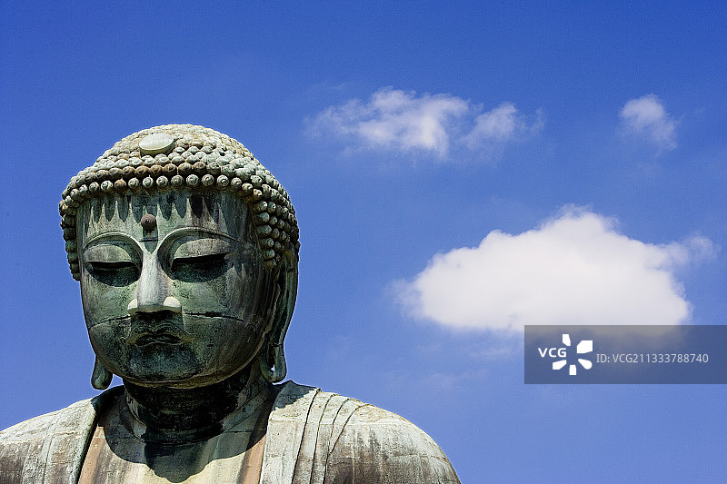 日本镰仓的佛像皇城图片素材