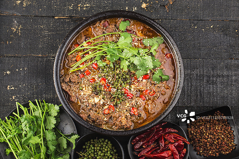 水煮牛肉图片素材