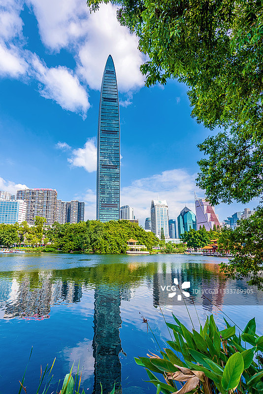 中国广东深圳城市风光图片素材