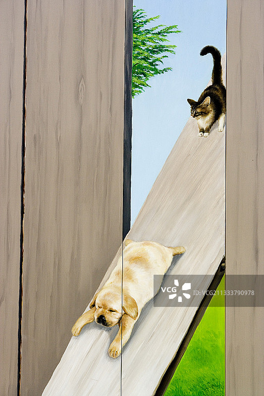 东京郊区宠物公园图片素材