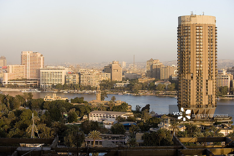 埃及开罗的尼罗河图片素材