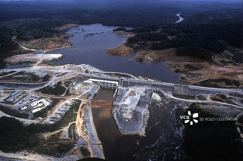 法属圭亚那珀蒂索特水域的场景图片素材