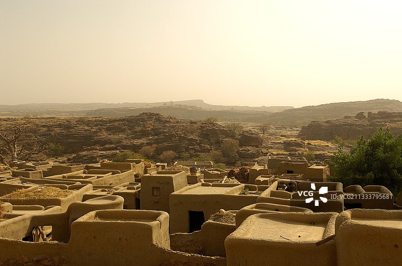 邦迪加拉悬崖村被列入联合国教科文组织世界遗产名录图片素材