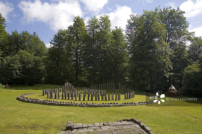 达契斯：萨米泽热图萨·雷吉亚是达契亚的古都图片素材