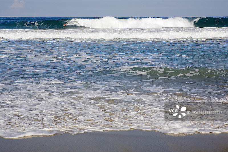 瓦哈卡省埃斯孔迪多港图片素材