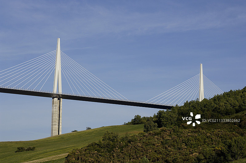 法国塔恩河谷米洛高架桥图片素材