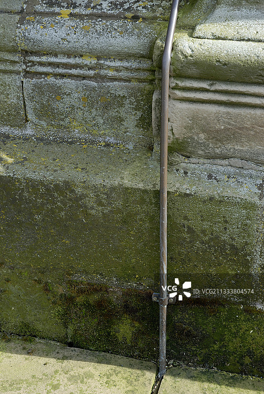 教堂避雷针，位于法国阿尔萨斯图片素材