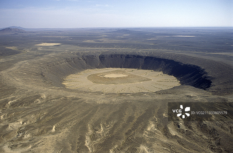 沙特阿拉伯哈拉特哈拉火山坑图片素材