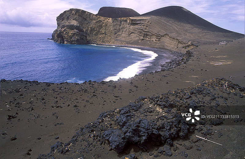法亚尔岛卡佩里纽斯火山图片素材