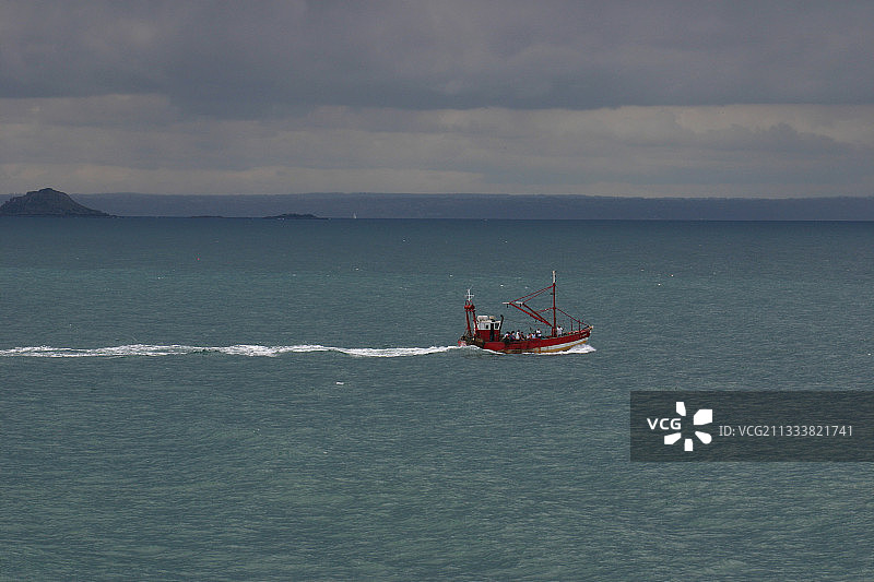 捕鱼业依然是重要的当地产业图片素材