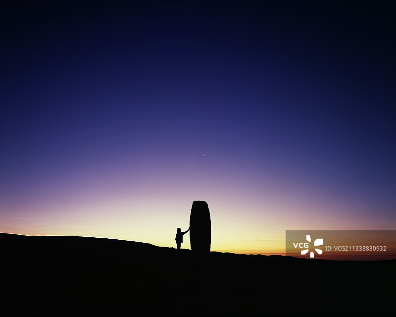 沙姆德邦东石柱，洛泽尔山图片素材