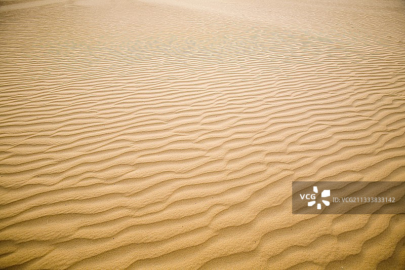 尼日尔泰内雷沙漠的沙丘波浪图片素材