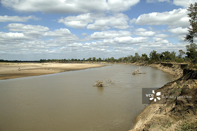 南卢安瓜国家公园的卢安瓜河图片素材