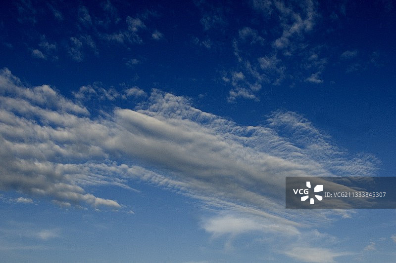 天空中的云彩图片素材