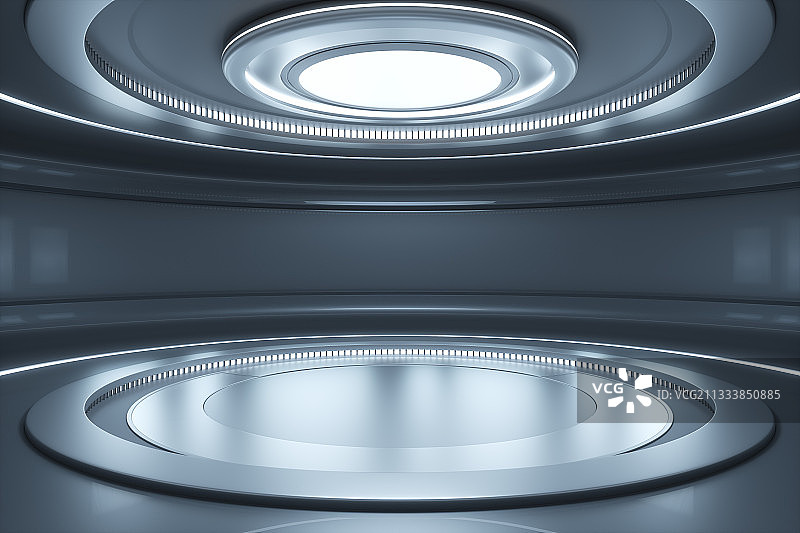 三维渲染的未来实验室平台图片素材