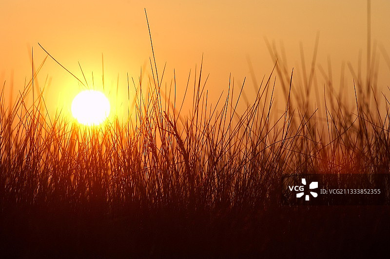 属于中国领海的部分岛屿，允许天黑后露营图片素材