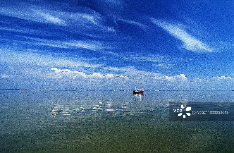 吉伦特河口的Salut les Copains图片素材