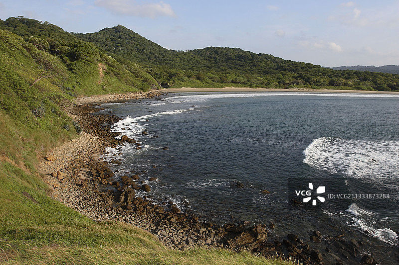 里瓦斯省摩根岩生态旅馆私人自然保护区：海怪之背岩石图片素材