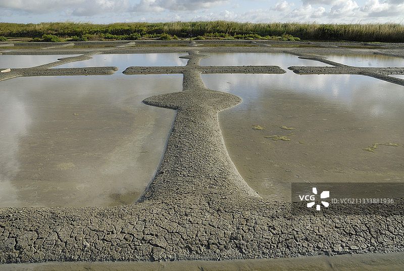 法国盖朗德盐沼图片素材