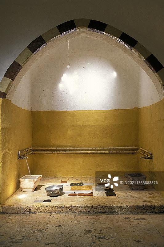 叙利亚阿勒颇浴室图片素材