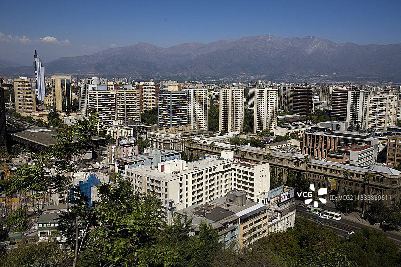 智利首都圣地亚哥图片素材