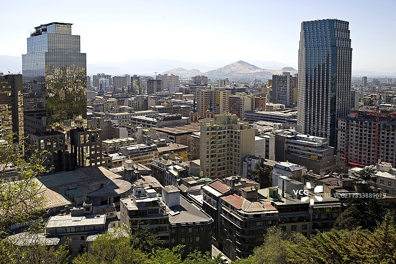 智利首都圣地亚哥图片素材