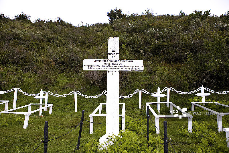 HMS比格尔海峡指挥官墓图片素材