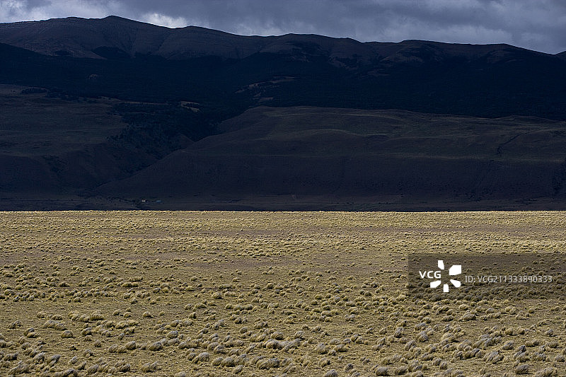 智利巴塔哥尼亚潘帕斯草原风光图片素材