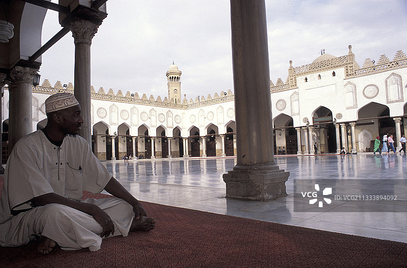 阿兹哈尔清真寺图片素材