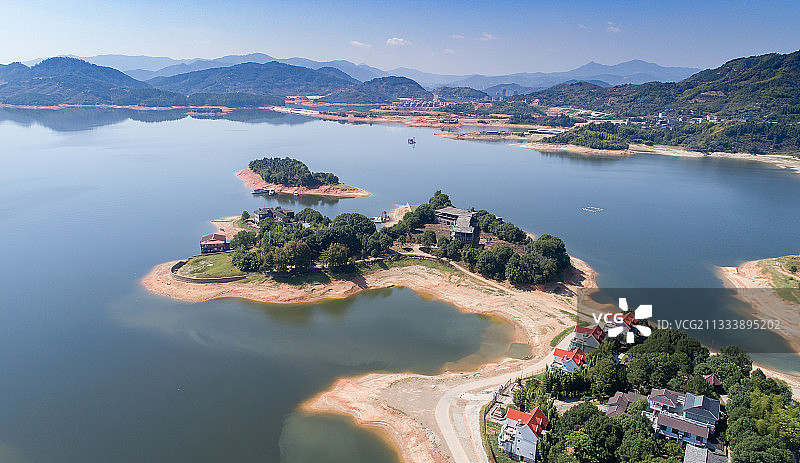 福建省宁德古田翠屏湖景区图片素材