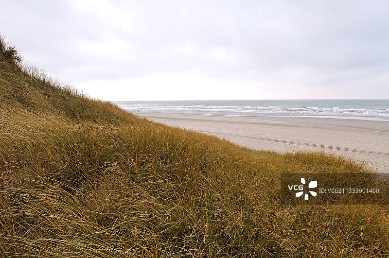 法国埃塔普勒芒什的沙滩图片素材