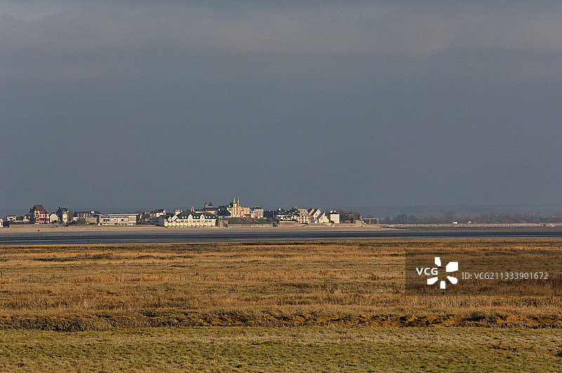 法国皮卡第的勒克罗图瓦镇图片素材